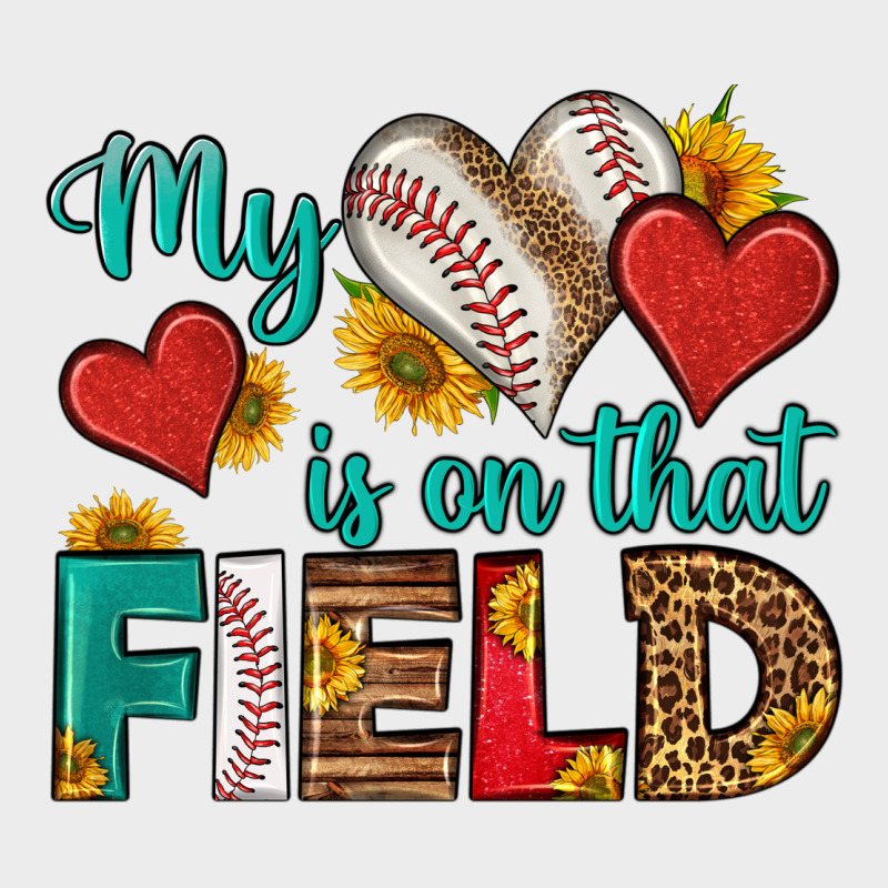 My Heart Is On That Field Baseball Urban Hoodie by HRA Design Shop | Teevron