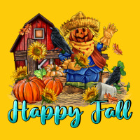 Happy Fall Scarecrow Premium Hoodie | Teevron