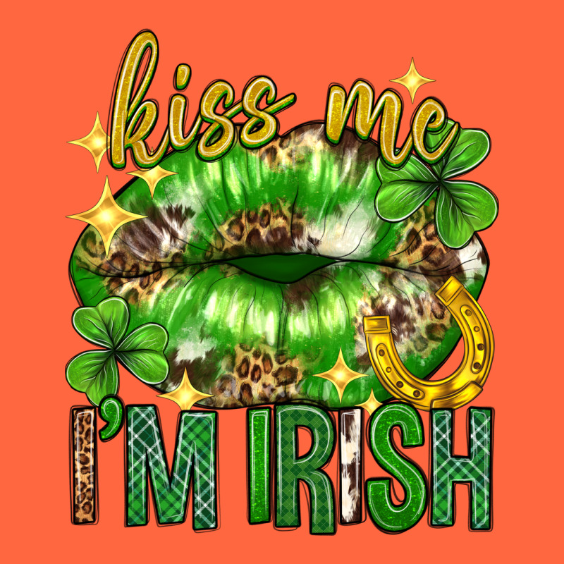 Kiss Me Im Irish St.patricks Day Lips St.patricks Premium Hoodie by Neo Western | Teevron