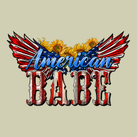 American Babe With Sunflowers Heavy Core Tee | Teevron