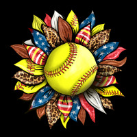 Softball Sunflower Urban Hoodie | Teevron