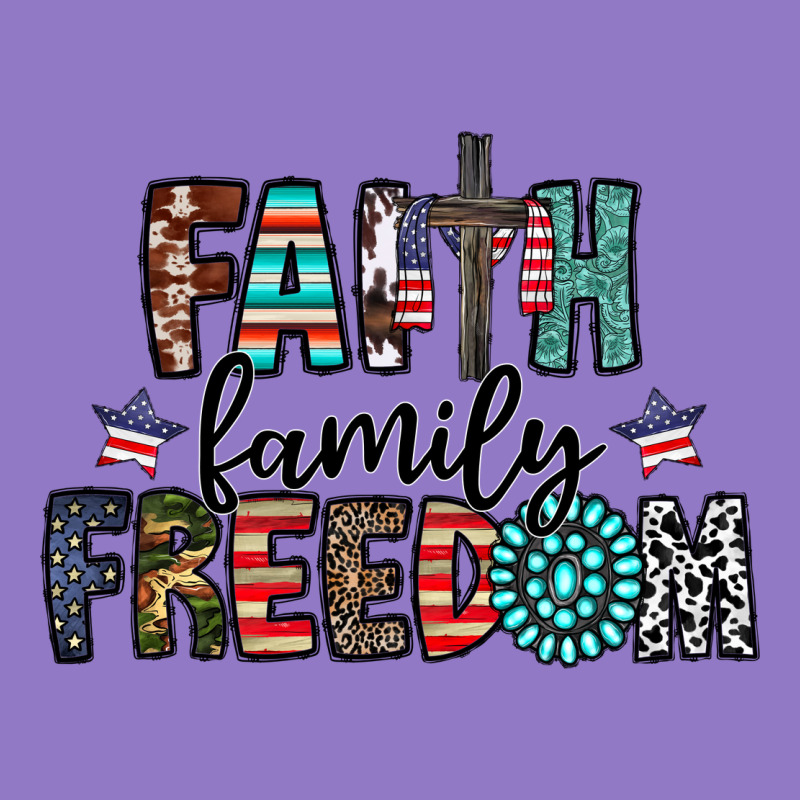 Faith Family Freedom Urban Hoodie by CowhideDigitalArt | Teevron