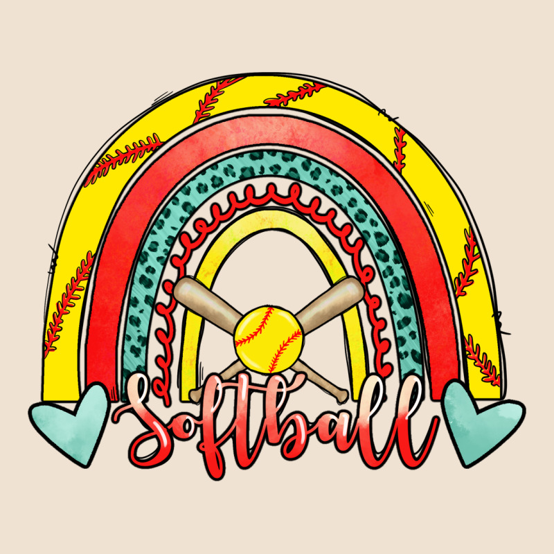Softball Rainbow Urban Heavy Tee by RanaPortraitStore | Teevron