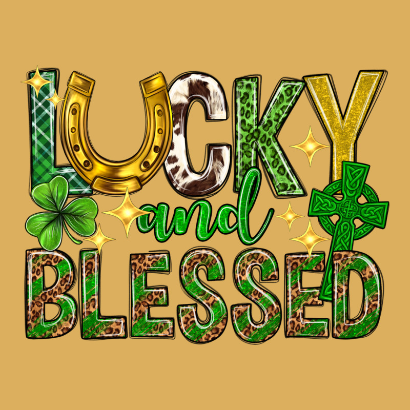 Lucky And Blessed St. Patricks Day Premium Hoodie by Neo Western | Teevron