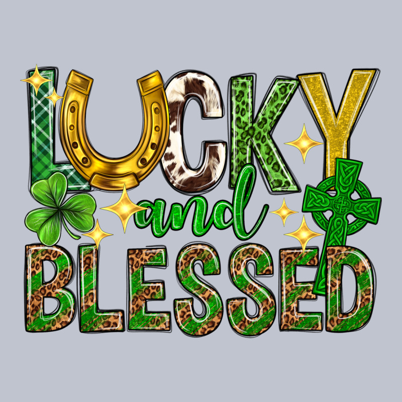 Lucky And Blessed St. Patricks Day Premium Hoodie by Neo Western | Teevron