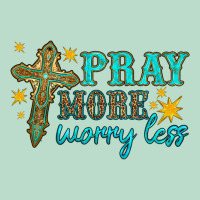 Pray More Worry Less Premium Hoodie | Teevron