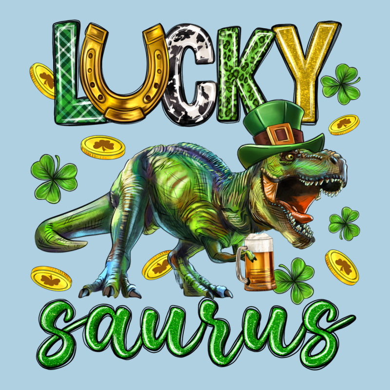 Lucky Saurus St.patricks Day Premium Hoodie by Neo Western | Teevron