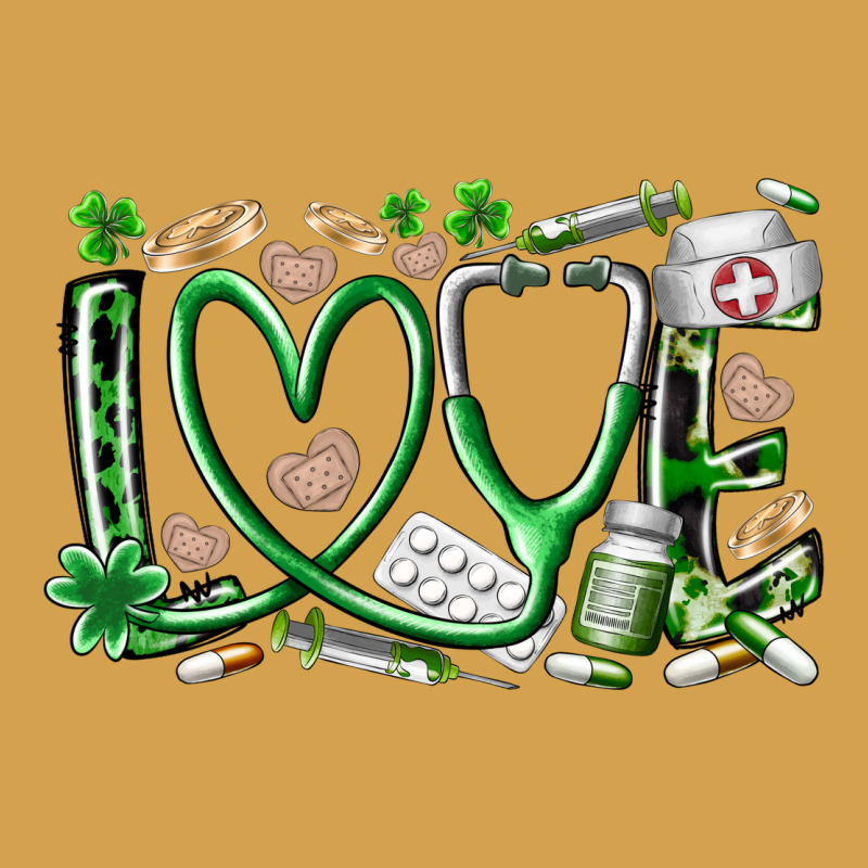St.patricks Love Nurse Urban Hoodie by RacoonDesign | Teevron