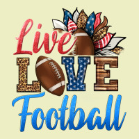 Live Love American Football Urban Hoodie | Teevron