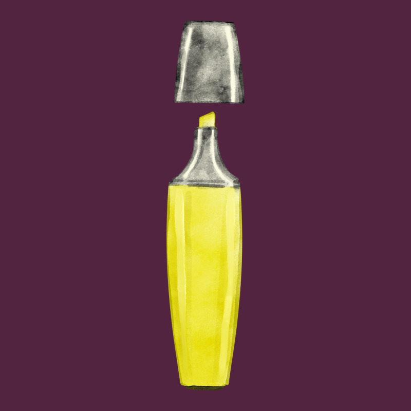 Yellow Highlighter Pen Fa Element Urban Hoodie by FaDigitalArtStudio | Teevron