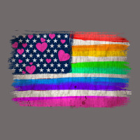 American Flag And Lgbt Flag  Background Urban Hoodie | Teevron