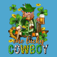 One Lucky Cowboy With St. Patricks Elf Premium Hoodie | Teevron