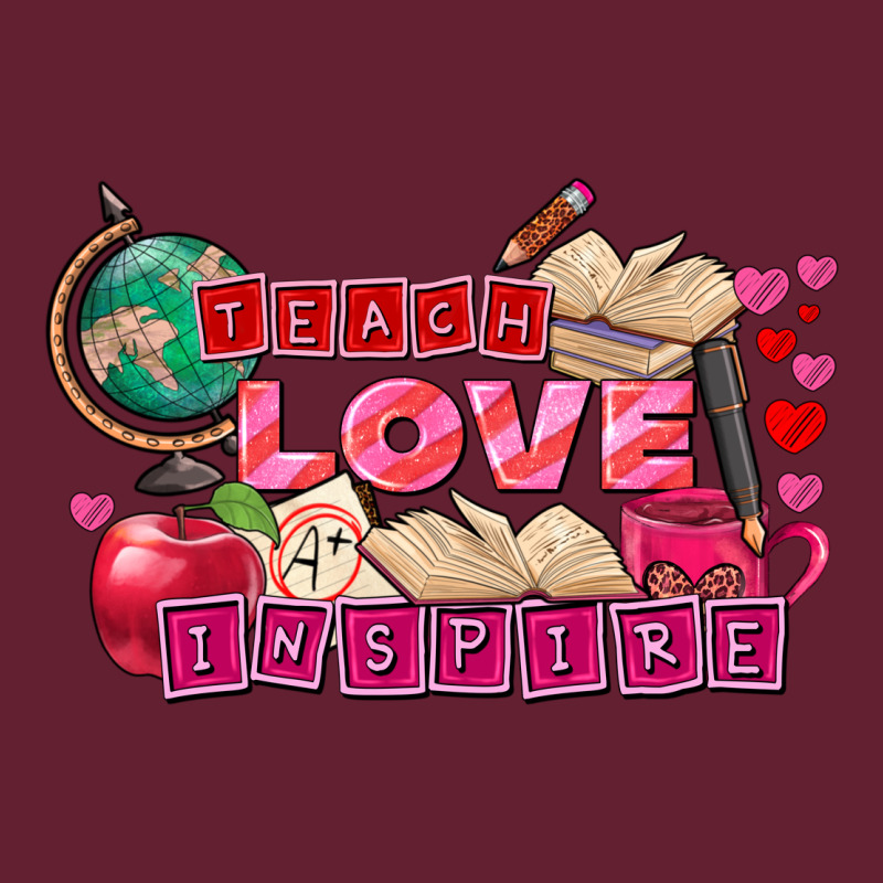 Valentine's Day Teach Love Inspire Classic Tee by FaDigitalArtStudio | Teevron