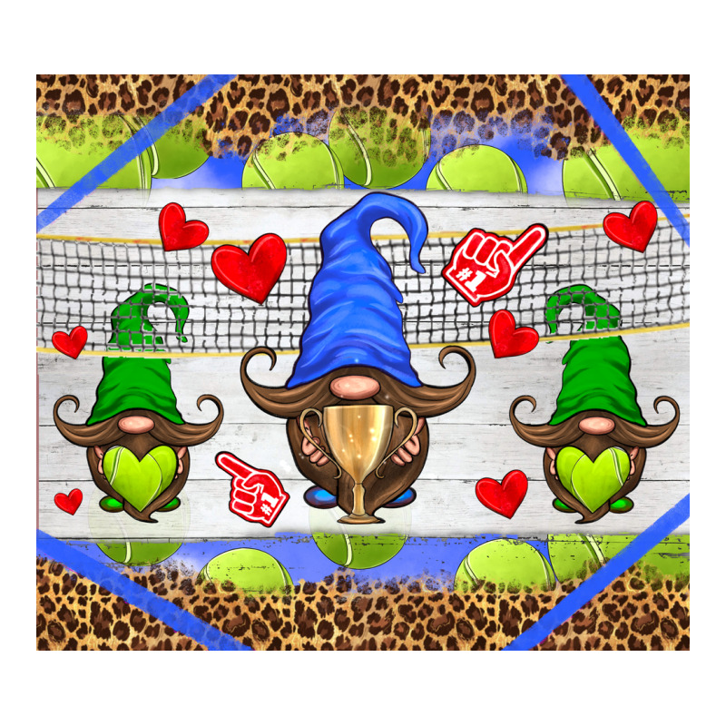 Western Tennis Gnome Premium Hoodie by HRA Design Shop | Teevron