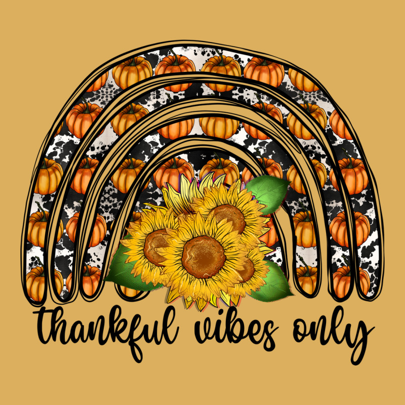 Thankful Vibes Only Premium Hoodie by CowhideDigitalArt | Teevron