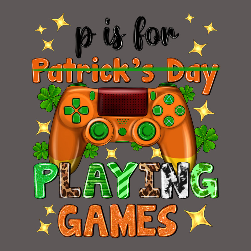 P Is Patrick's Day Playing Games Premium Hoodie by Neo Western | Teevron