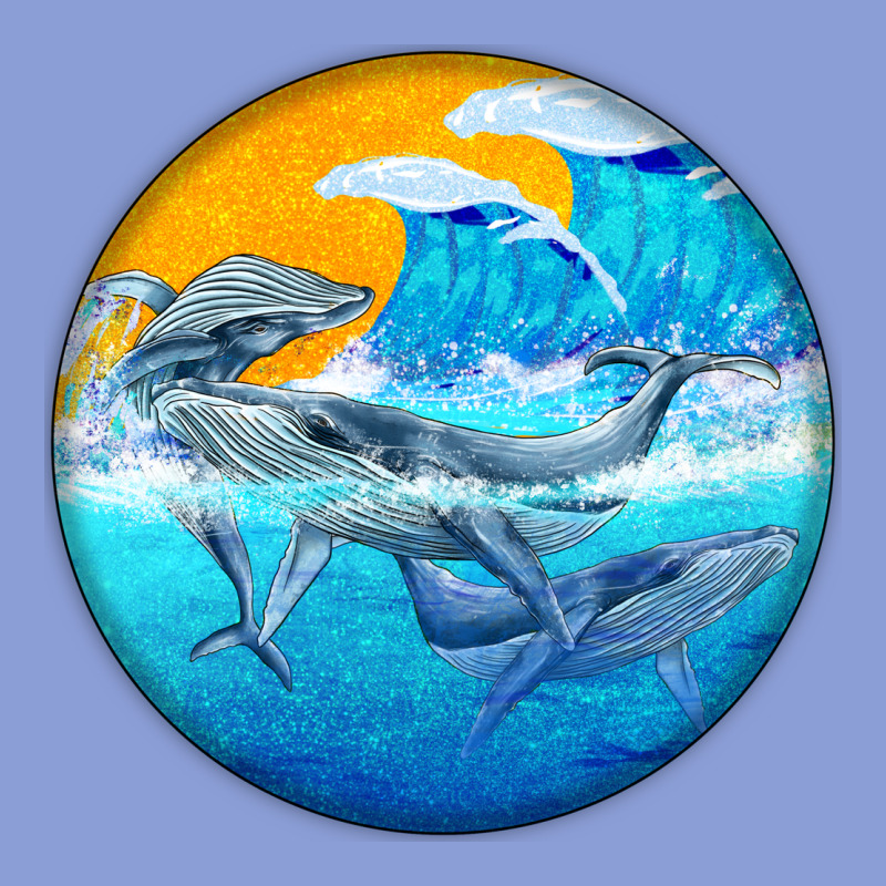 Humpback Whale Long Sleeve Tee by BarkalooDesign | Teevron