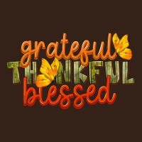 Fall Grateful Thankful Blessed Heavy Core Tee | Teevron