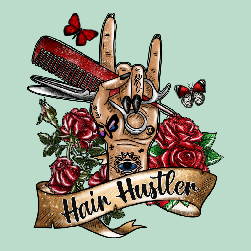 Hair Hustler 3 Premium Hoodie by SublimationCraftShop | Teevron