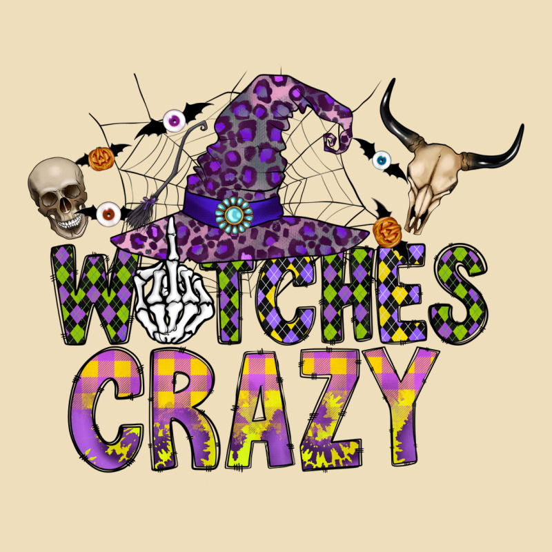 Witches Be Crazy Premium Hoodie by CowhideDigitalArt | Teevron