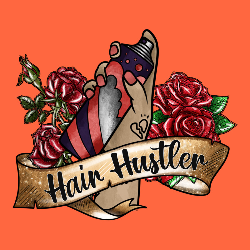 Hair Hustler Spray Premium Hoodie by SublimationCraftShop | Teevron