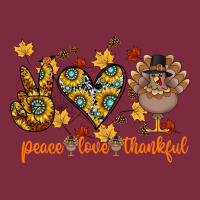 Peace Love Thankful Premium Hoodie | Teevron