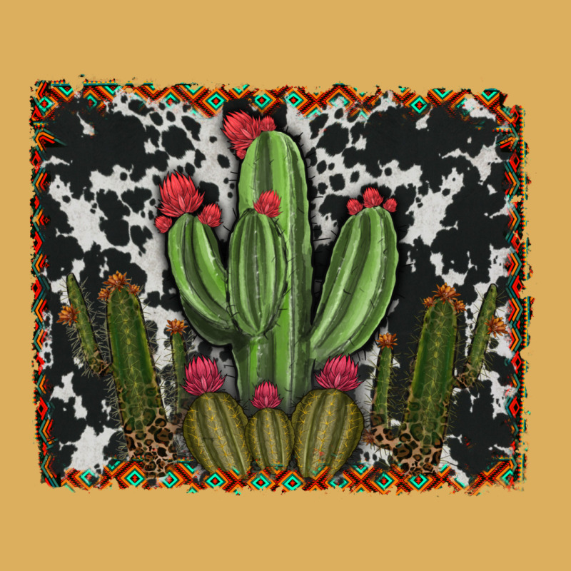 Aztec Cowhide Cacti Premium Hoodie by RanaPortraitStore | Teevron