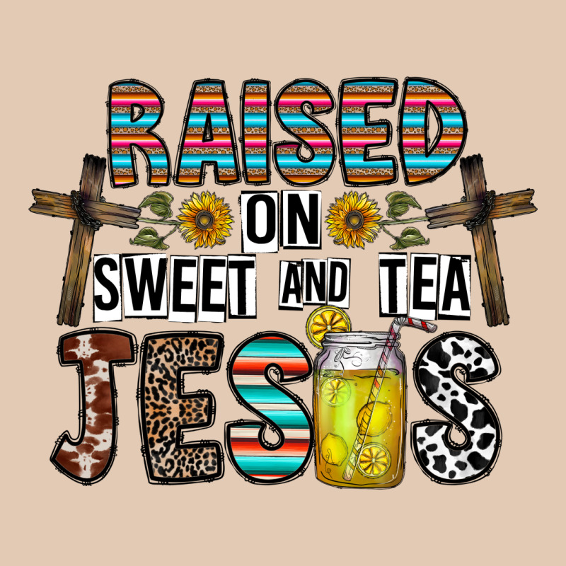 Raised On Sweet And Tea Jesus Urban Hoodie by CowhideDigitalArt | Teevron