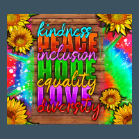 Kindness Peace Inclusion Hope Equality Love Diversity Urban Hoodie | Teevron