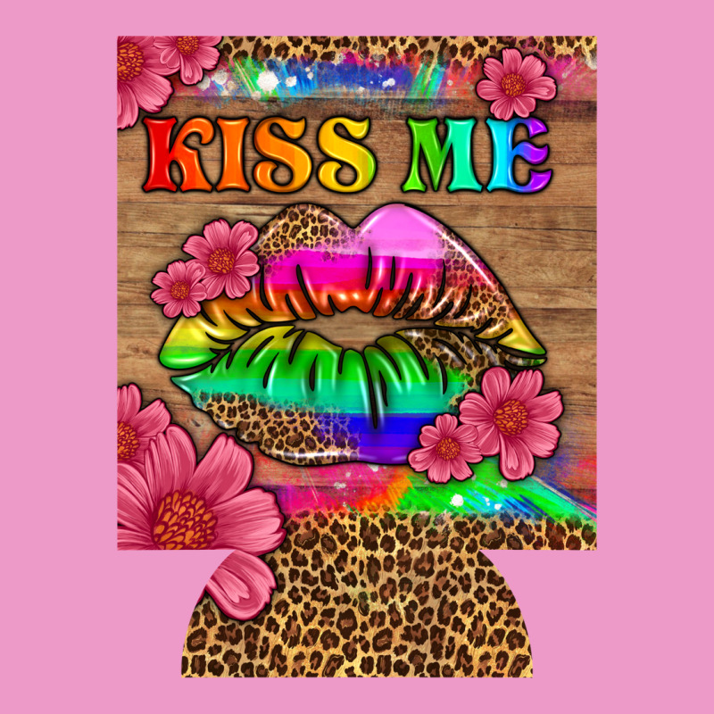 Lgbtq Kiss Me  Can Cooler Urban Hoodie by HRA Design Shop | Teevron