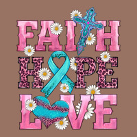 Faith Hope Love  Cross And Ribbon Premium Hoodie | Teevron