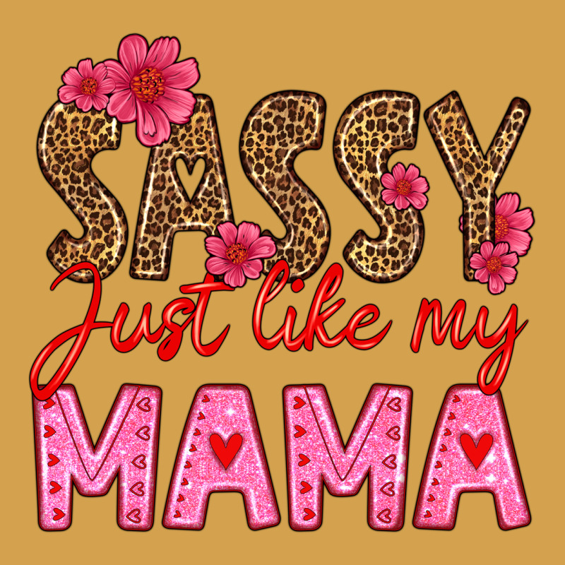 Sassy Just Like My Mama Urban Hoodie by HRA Design Shop | Teevron