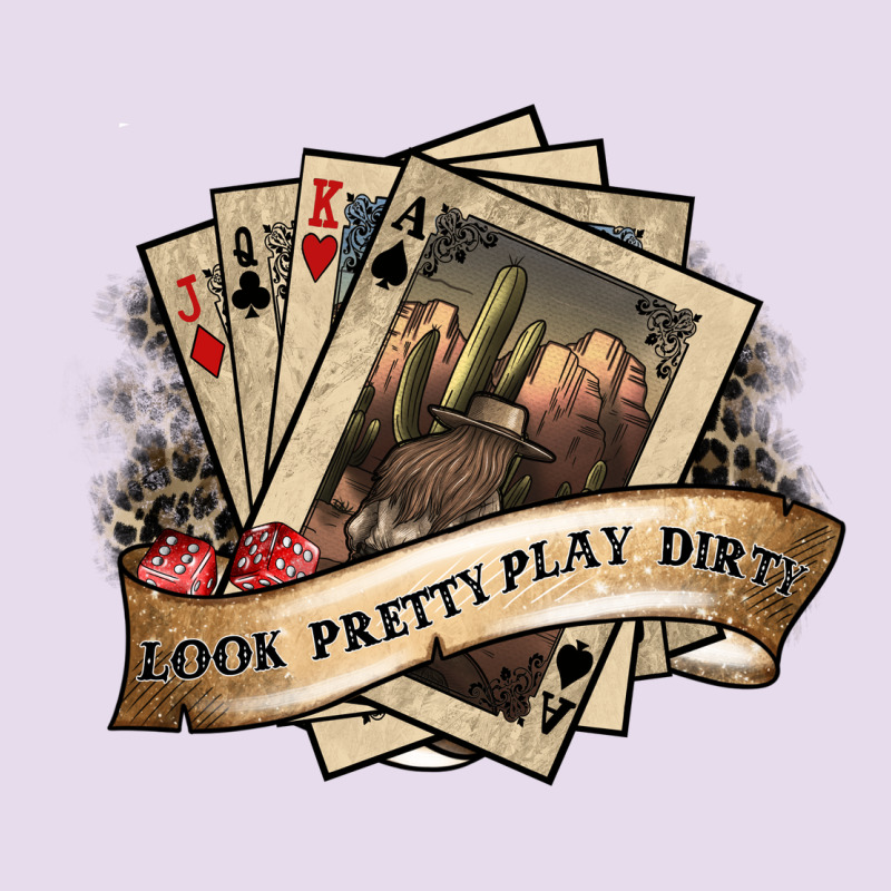 Look Pretty Play Dirty Premium Hoodie by SublimationCraftShop | Teevron