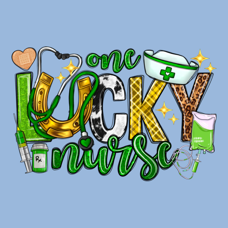 St Patricks Day One Lucky Nurse Premium Hoodie by Neo Western | Teevron