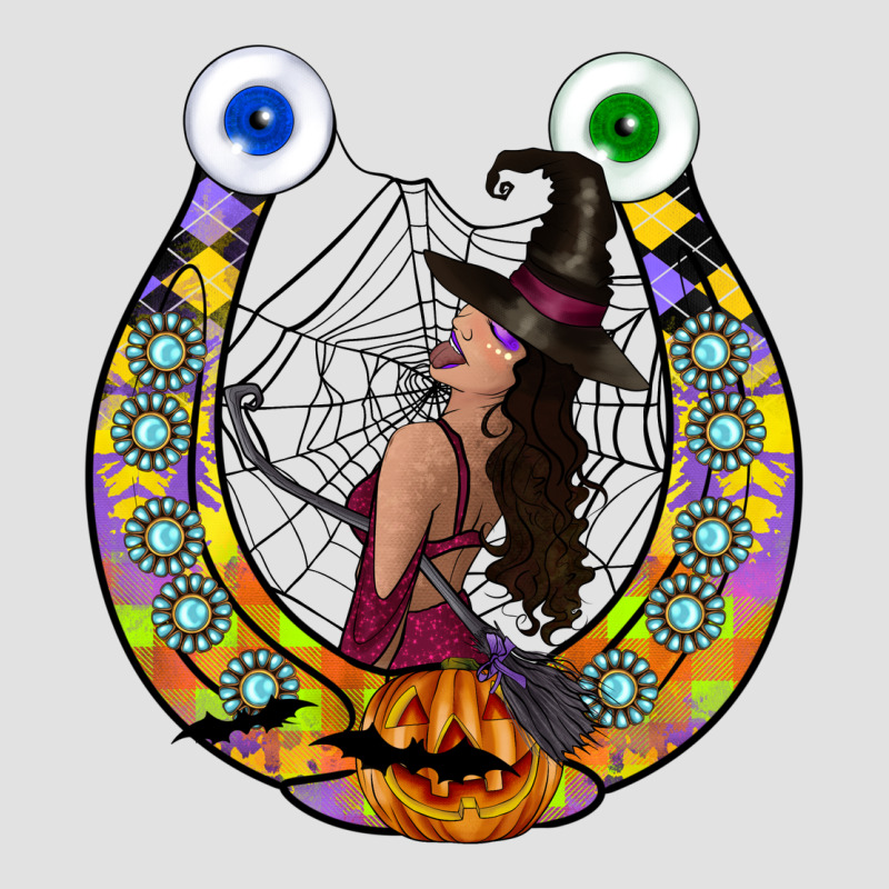 Halloween Horseshoe Premium Hoodie by CowhideDigitalArt | Teevron