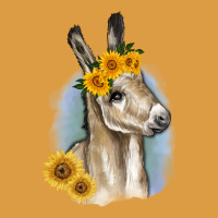 Sunflower Baby Donkey Urban Heavy Tee | Teevron