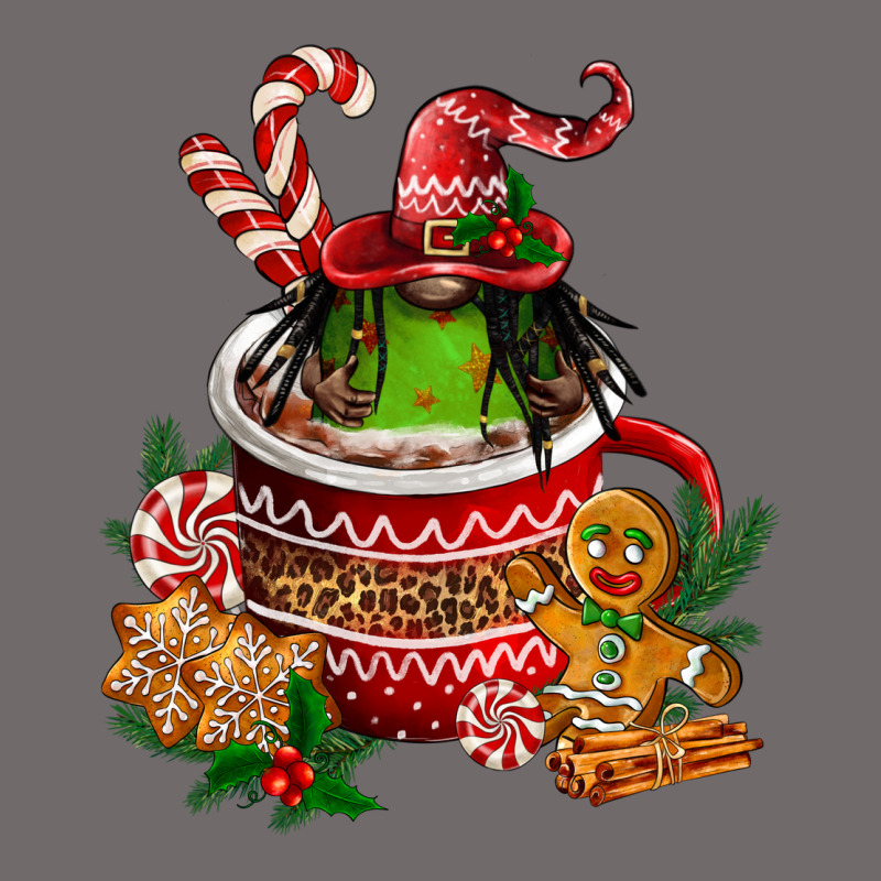 Christmas Coffee Afro Gnome Urban Hoodie by FaDigitalArtStudio | Teevron