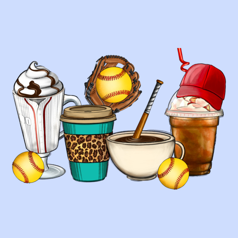 Softball Coffee Cups Urban Heavy Tee by Artiststas | Teevron