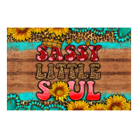 sassy little soul  skinny metal can holder | Teevron
