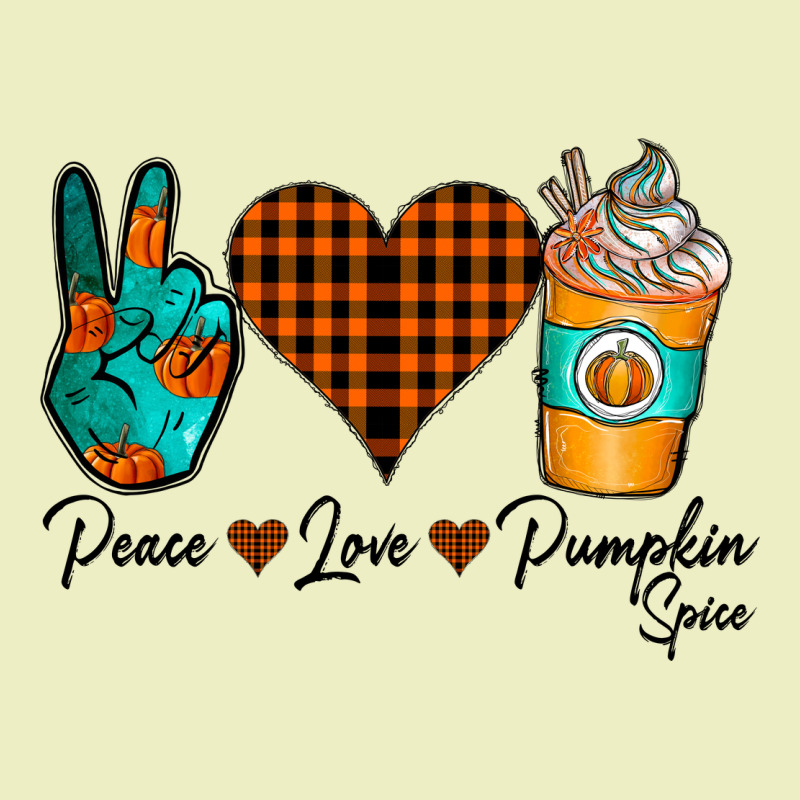 Peace Love Pumpkin Spice Urban Hoodie by CowhideDigitalArt | Teevron