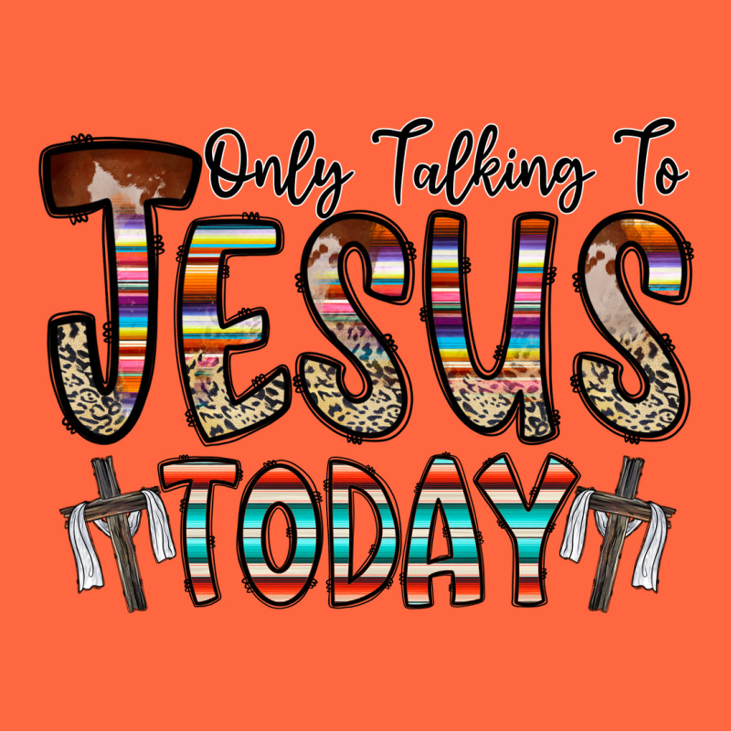 Only Talking Jesus Today Premium Hoodie by CowhideDigitalArt | Teevron