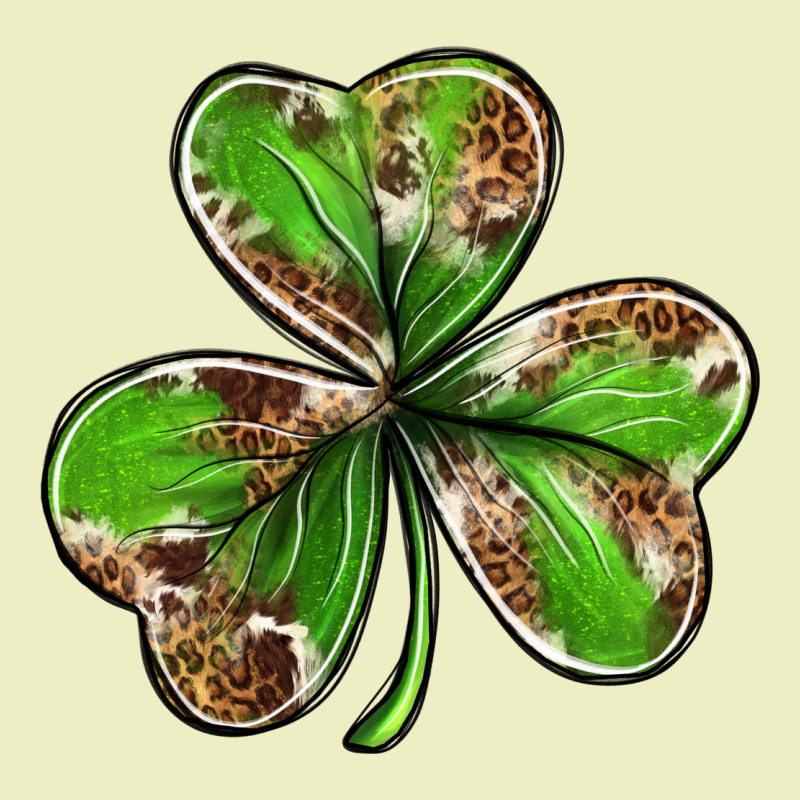 Cowhide Leopard Shamrock 4th Of July Urban Hoodie by Neo Western | Teevron
