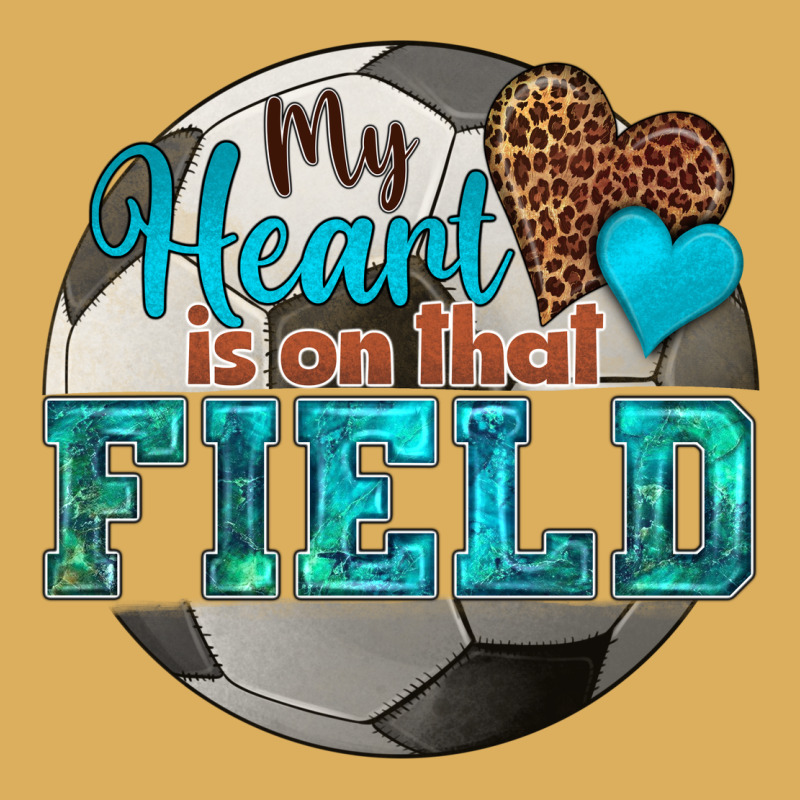 My Heart Is On That Field Soccer Premium Hoodie by HRA Design Shop | Teevron