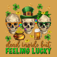 Dead Inside But Feeling Lucky St. Patricks Day Urban Hoodie | Teevron