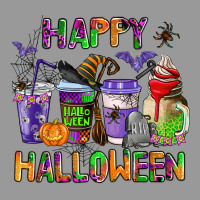Happy Halloween Coffee Cups Vintage Hoodie | Teevron