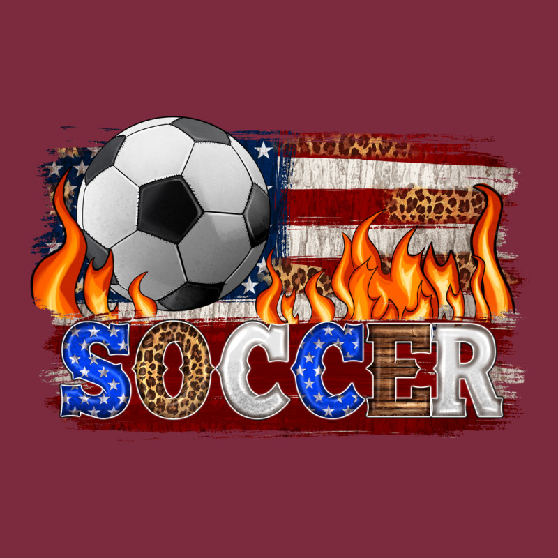 Western American Flag Soccer Premium Hoodie by HRA Design Shop | Teevron