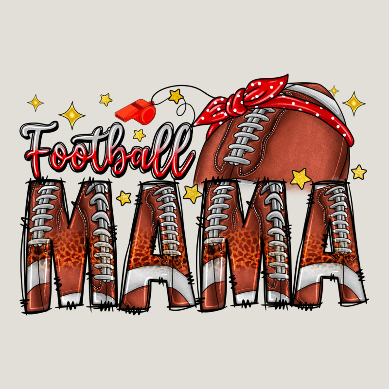 Football Mama Heavy Core Tee by CowhideDigitalArt | Teevron
