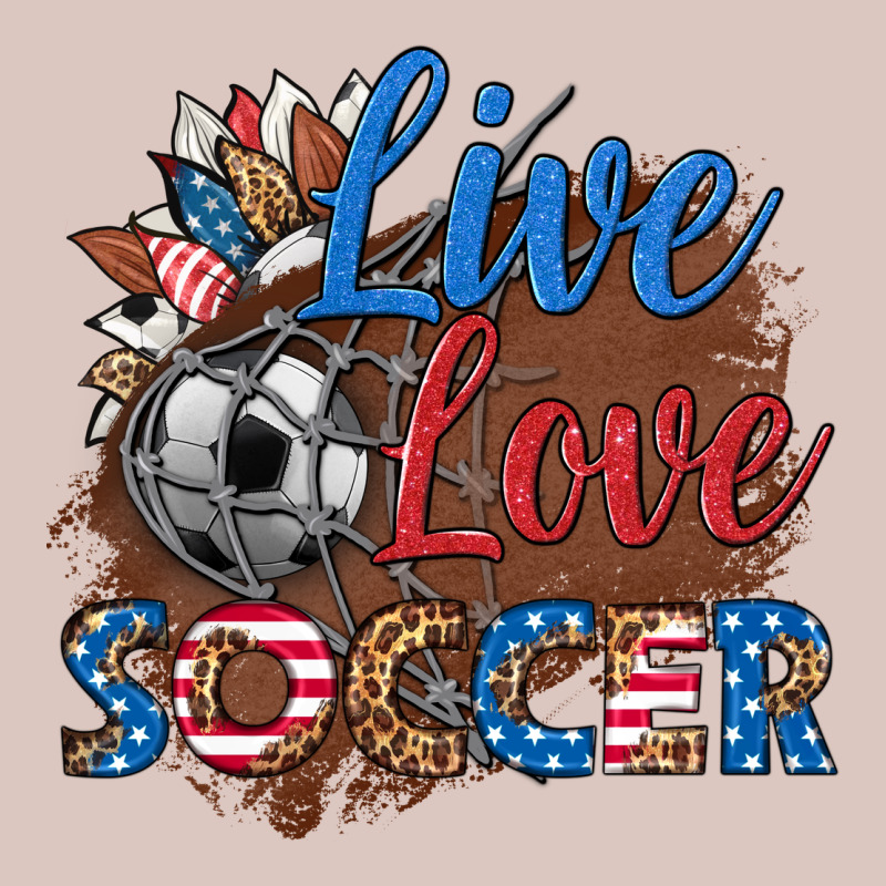Live Love Soccer Premium Hoodie by HRA Design Shop | Teevron
