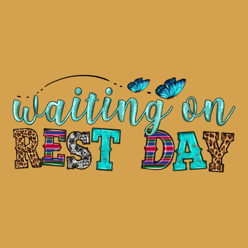 Waiting On Rest Day Urban Hoodie by HRA Design Shop | Teevron