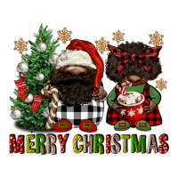 Merry Christmas Buffalo Afro Gnomies Premium Hoodie | Teevron